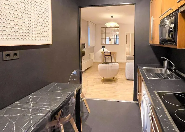 شقة Vivienda Turistica En La Vieja Con Wifi Y Parking بلباو